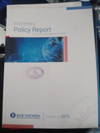 Monetary policy Report: Economy, Monetary and finance