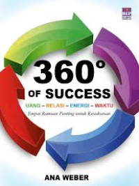 360 degree of Success: uang-relasi-energi-waktu empat ramuan penting untuk kesuksesan