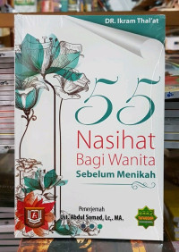 55 Nasihat Bagi wanita Sebelum Menikah