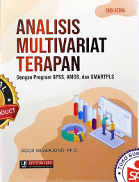 Analisis Multivariat Terapan: Dengan Program SPSS, AMOS, dan SMARTPLS