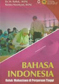 Bahasa Indonesia untuk Mahasiswa di Perguruan Tinggi