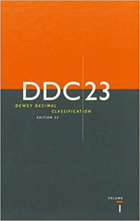 Dewey Decimal Classification and relative index: edition 23, volume 1 manual tables