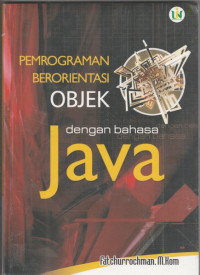 Pemrograman Berorientasi Objek dengan Bahasa Java