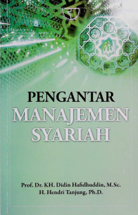 Pengantar Manajemen Syariah