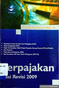 Perpajakan: edisi revisi 2009