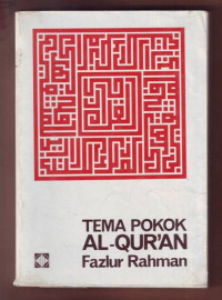 Tema Pokok Al-Qur'an