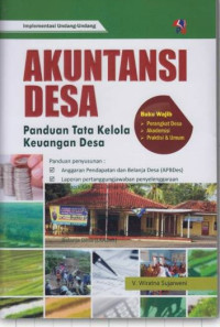 Akuntansi Desa Panduan Tata Kelola Keuangan Desa