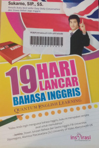 Image of 19 Hari Lancar Bahasa Inggris : Quantum English Learning