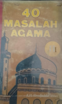 Image of 40 Masalah Agama Jilid II / K.H.Siradjuddin Abbas