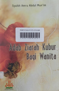 Adab ziarah kubur bagi wanita