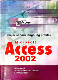 Image of Belajar sendiri langsung praktek microsoft access 2002