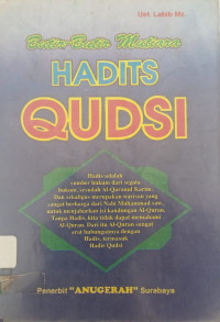 Butir-butir mutiara hadits qudsi