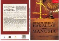 Hukum Murtad Hak Allah Atau Manusia