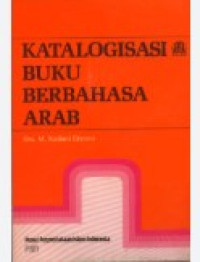 Image of Katalogisasi buku berbahasa arab