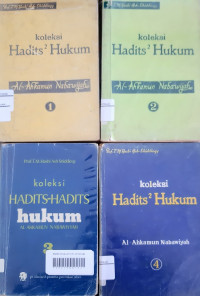 Koleksi hadits² hukum (al-ahkamun nabawiyyah)