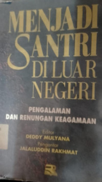 Image of Menjadi Santri di luar negeri