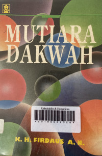 Image of Mutiara dakwah /K. H FIRDAUS A. N
