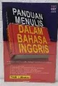 Panduan menulis dalam bahasa Inggris