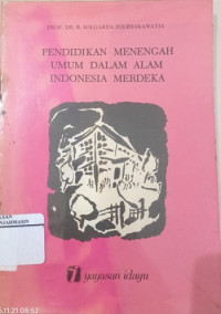 Image of Pendidikan menengah umum dalam alam Indonesia merdeka