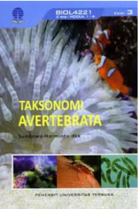 Taksonomi avertebrata: BIOL4221/2 SKS/MODUL 1-6