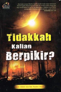 Tidakkah kalian berpikir?