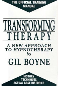 Image of Transforming therapy: a new approach to hypnotherapy