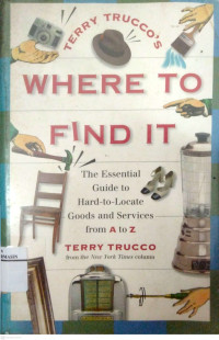 Image of Where To Find It