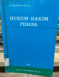 Hukum-Hakim Pidana