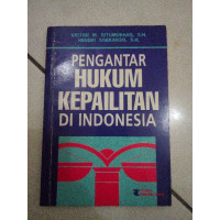 Pengantar Hukum Kepailitan Di Indonesia