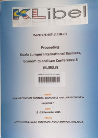 PROCEEDING: Kuala Lumpur International Business, Economics and Law Conference 8 (KLIBEL8)