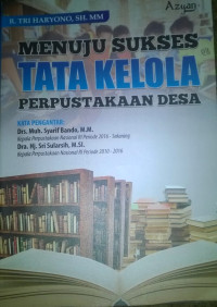 Menuju Sukses Tata Kelola Perpustakaan Desa