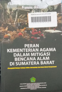 Peran Kementerian Agama Dalam Mitigasi Bencana Alam di Sumatera Barat